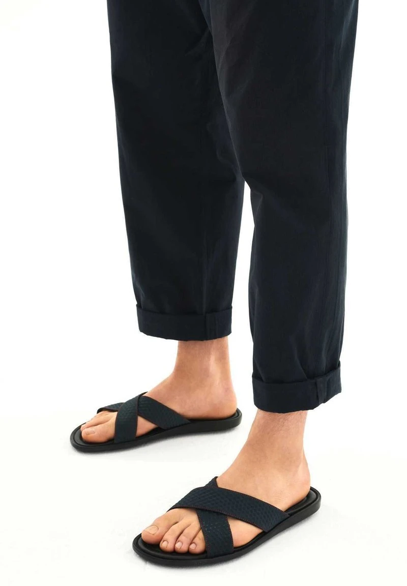 Kazar HARRY - Pantolette Flach - Mottled Dark Blue – Bild 2