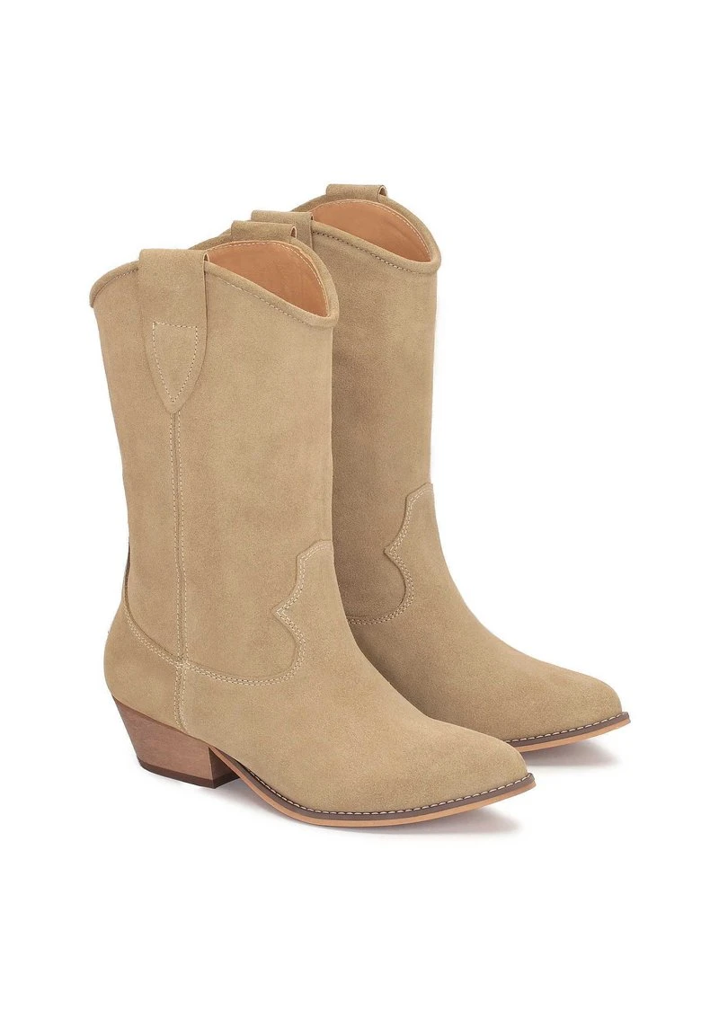 Kazar TRIXIE - Cowboy-/Bikerstiefelette - Taupe – Bild 2