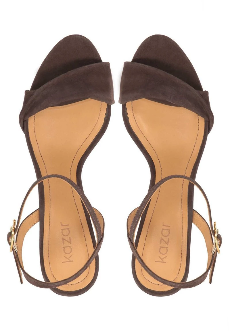 Kazar TERRY - High Heel Sandalette - Dark Brown – Bild 3