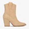 Kazar GANGES WITH STILETTO HEEL - Cowboy-/Bikerstiefelette - Beige