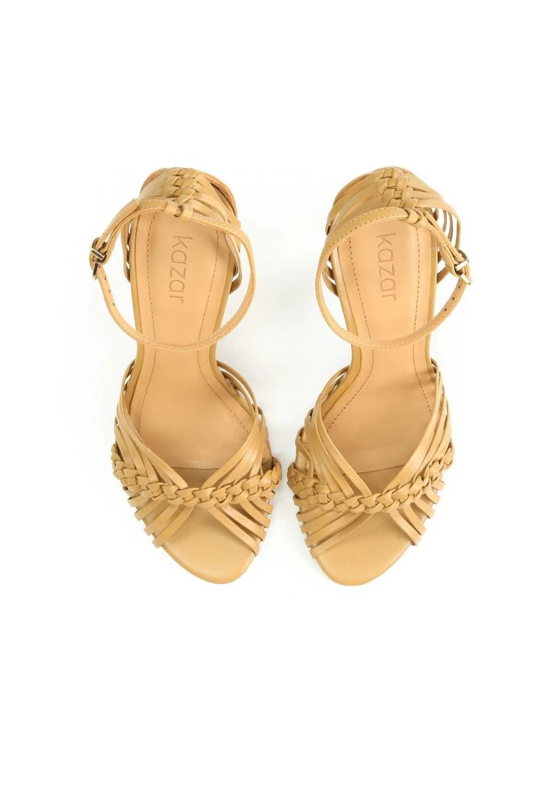 Kazar High Heel Sandalette - Light Brown – Bild 3