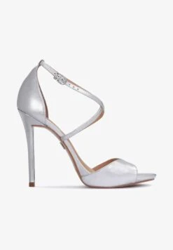 Kazar TERRY - Riemensandalette - Silver