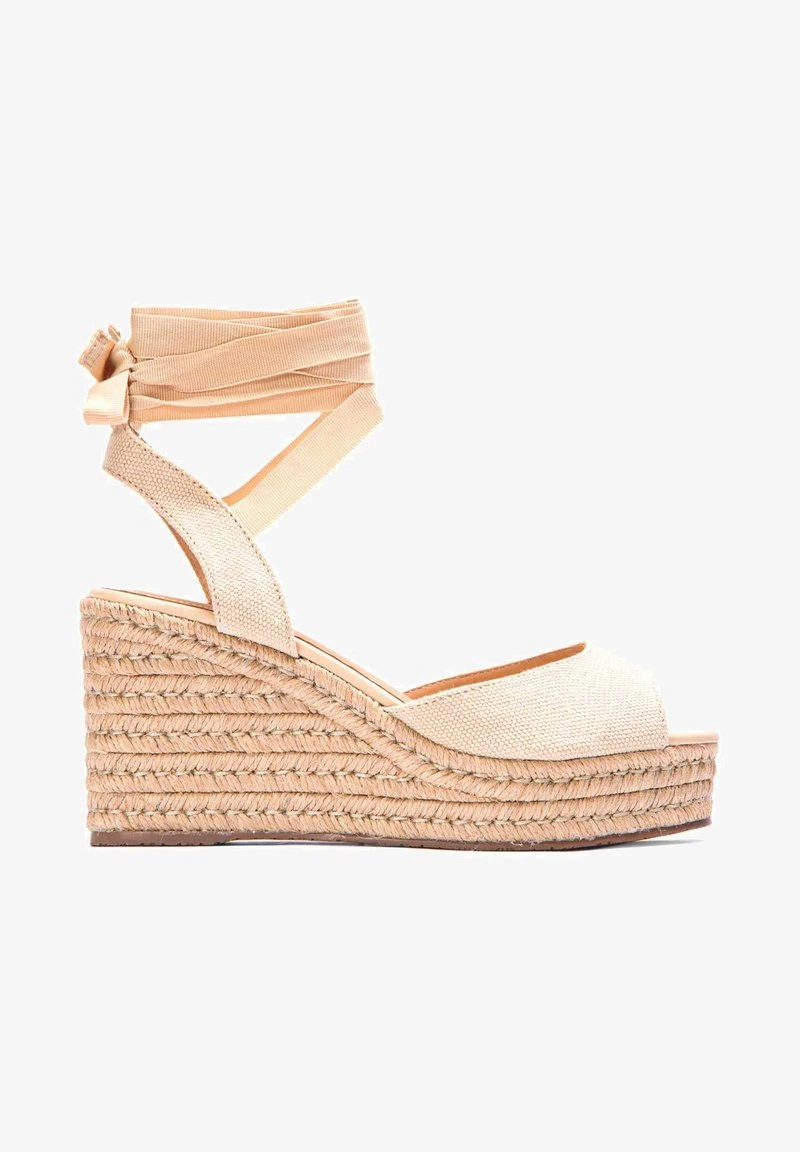 Kazar MACADAMIA - WEDGE SANDALS - Keilsandalette - Beige – Bild 5