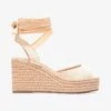 Kazar MACADAMIA - WEDGE SANDALS - Keilsandalette - Beige