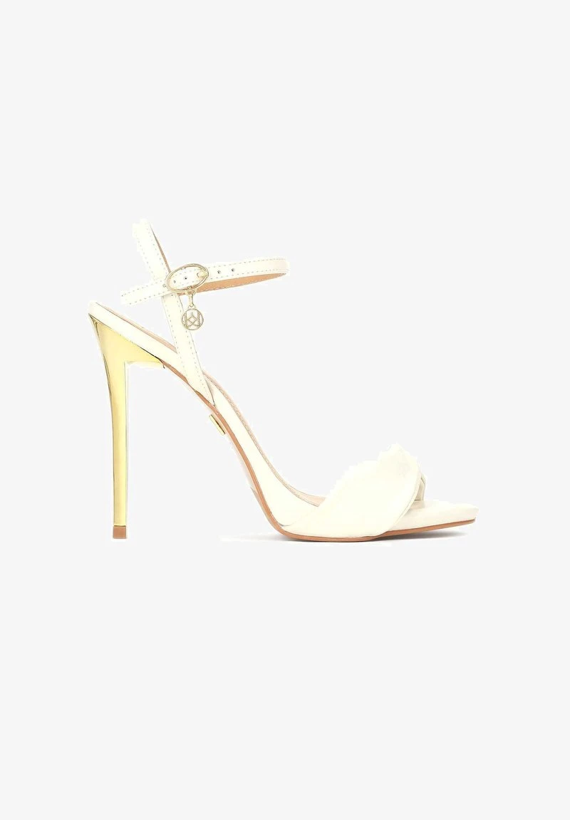 Kazar TERRY - High Heel Sandalette - White