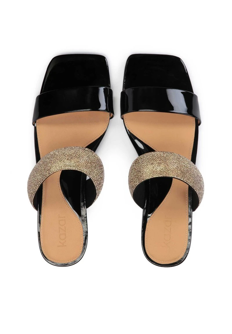 Kazar RUBIS. - Pantolette Flach - Black – Bild 3