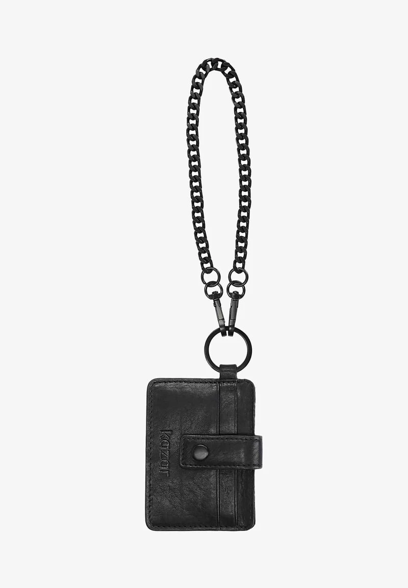 Kazar WITH DETACHABLE CHAIN - Geldbörse - Black