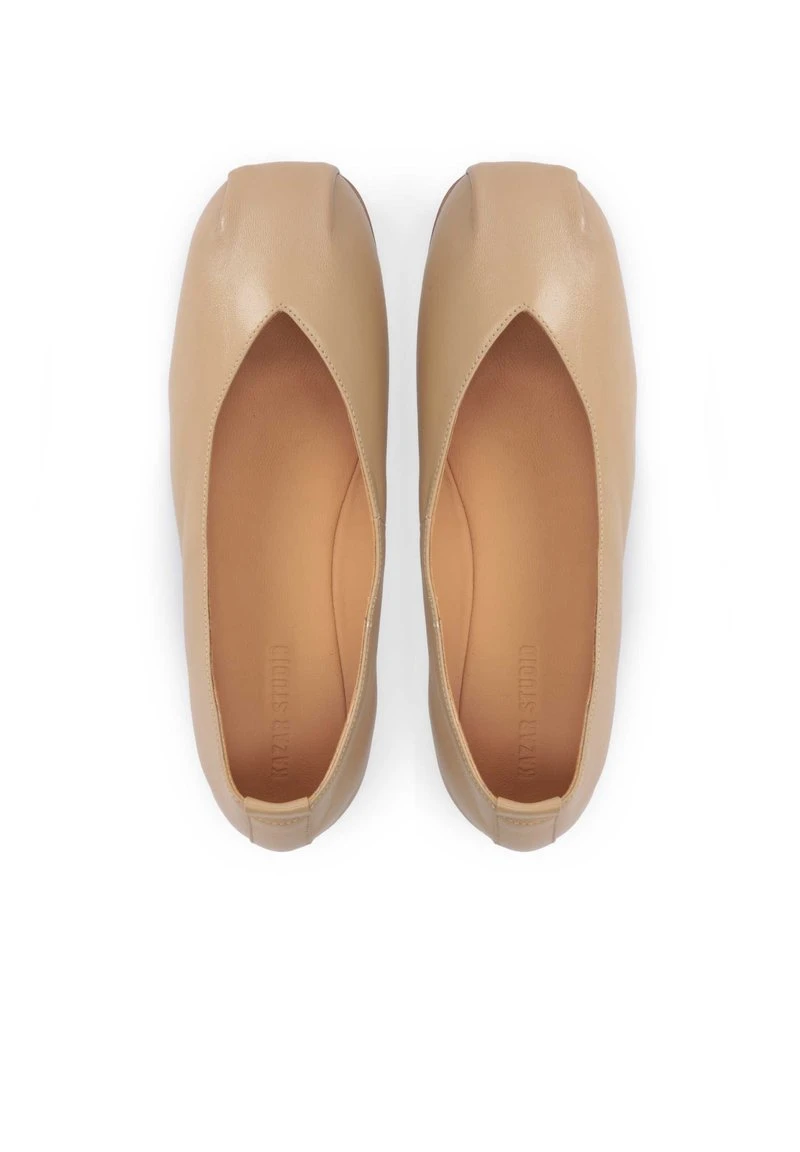 Kazar Studio POLA - Klassischer Ballerina - Light Brown – Bild 3