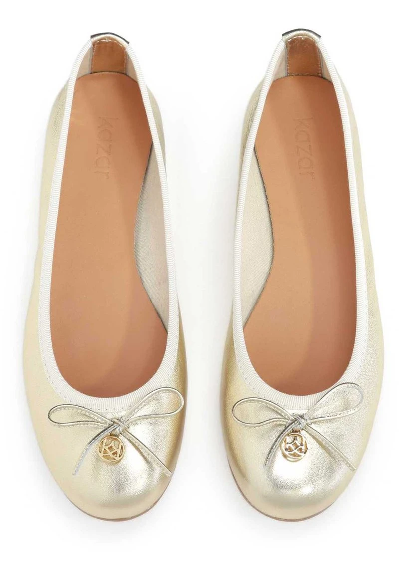 Kazar KATIE-BALLERINAS - Klassischer Ballerina - Gold – Bild 4