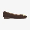 Kazar NANCY - Klassischer Ballerina - Dark Brown