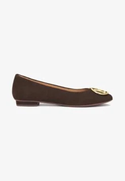 Kazar NANCY - Klassischer Ballerina - Dark Brown