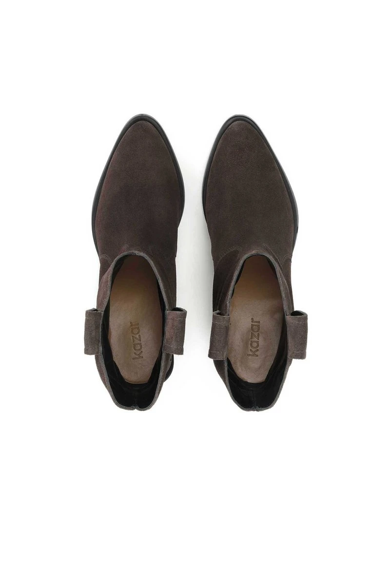 Kazar VIOLA - Cowboy-/Bikerstiefelette - Dark Brown – Bild 3