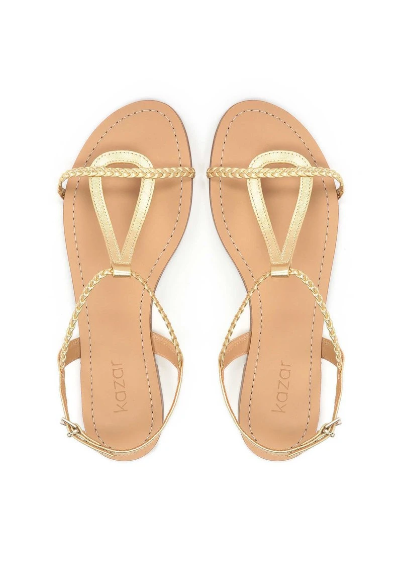 Kazar CITRINE - Riemensandalette - Gold – Bild 3